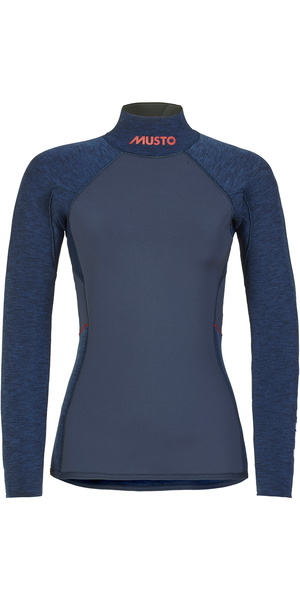 Camiseta De Manga Larga 2026 Musto Flexlite Alumin 3.0 Para Mujer 82083 - Medianoche Marga